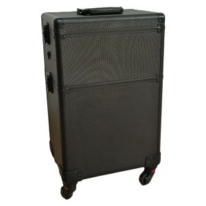   Friseurkoffer Trolley – Schminkkoffer Trolley – Schminkkoffer – Beauty Case – schwarz
