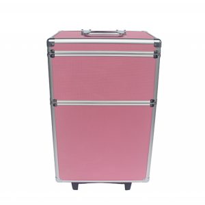 Make-up Make-up Koffer Kosmetik Friseurwagen Kosmetikkoffer 4 in 1 Pink