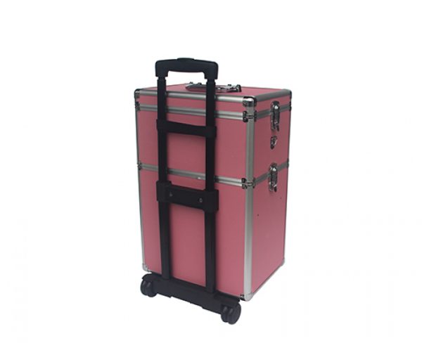   Make-up Make-up Koffer Kosmetik Friseurwagen Kosmetikkoffer 4 in 1 Pink