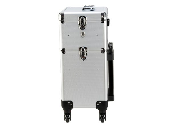   Friseurkoffer Trolley – Schminkkoffer Trolley – Schminkkoffer – Beauty Case – schwarz