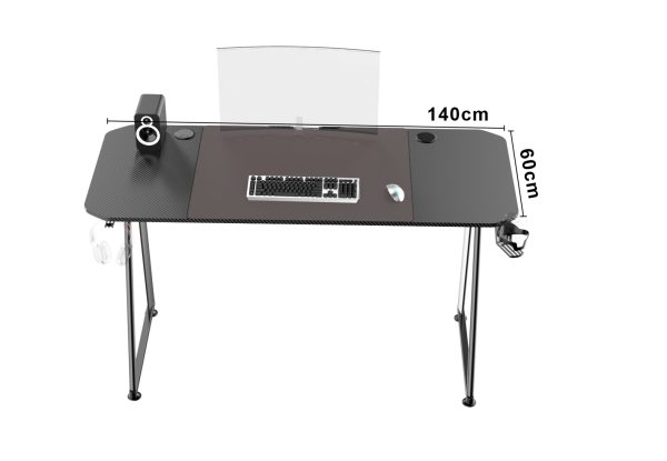 VDD Desk Gaming - Computertisch - 140 x 60 cm - VDD World DE