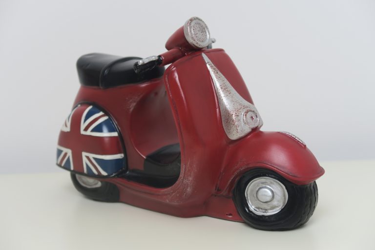 Tischlampe Nachtlampe Vespa Scooter England - alternatives Bild