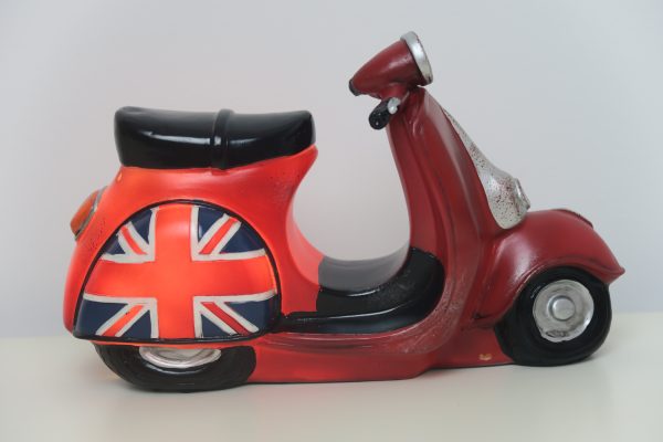   Tischlampe Nachtlampe Vespa Scooter England