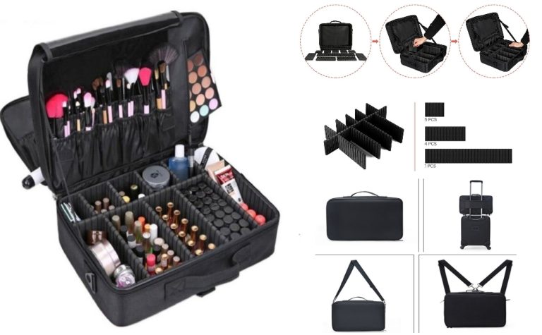 Make-up Make-up Friseur Koffer Kosmetik - Nagel Techniker - Make-up Koffer Beauty Case Groo