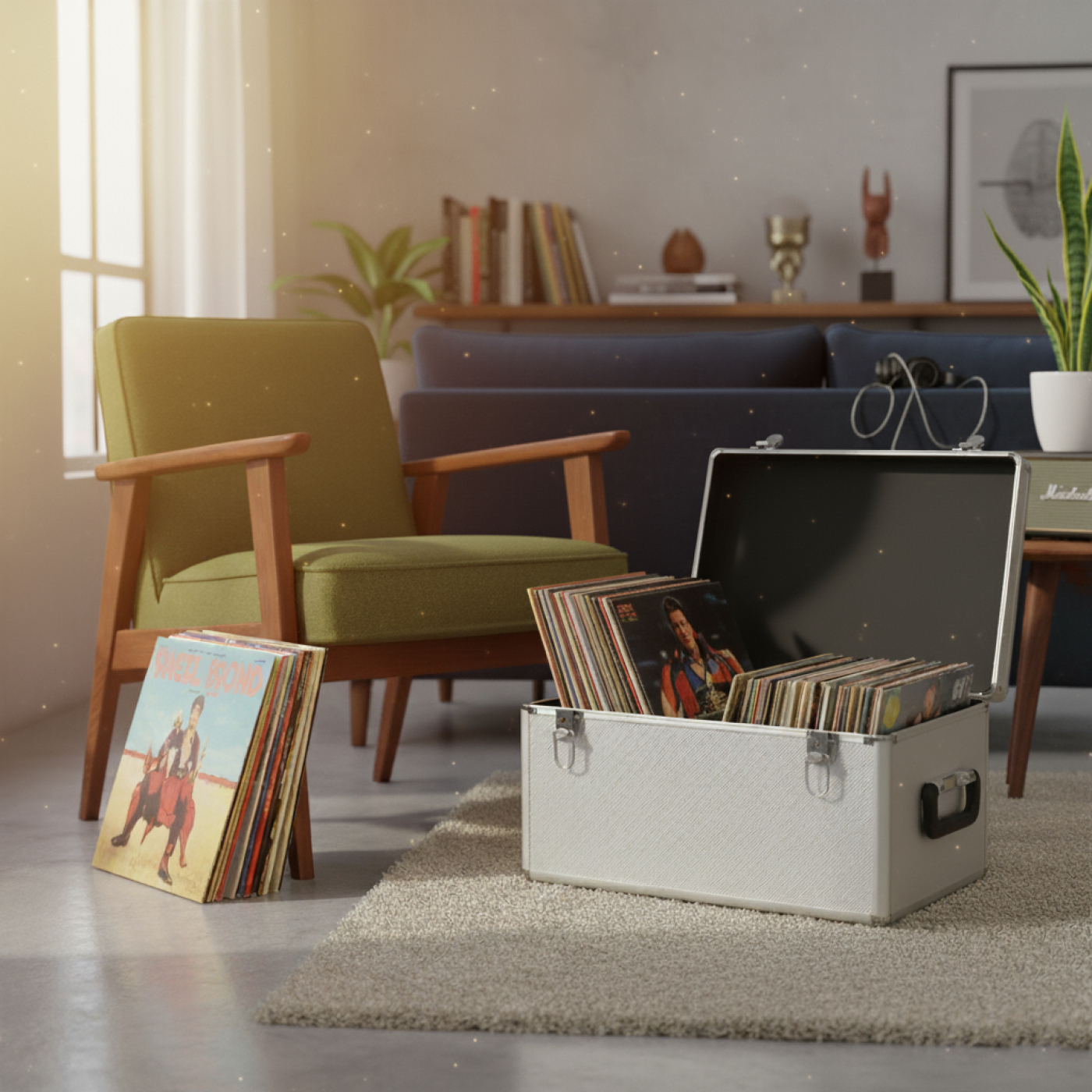 Vinylkoffer - LP-Einzelkoffer für 200 Singles Silberaluminium - VDD World DE Vinylkoffer - LP-Einzelkoffer für 200 Singles Silberaluminium - VDD World DE