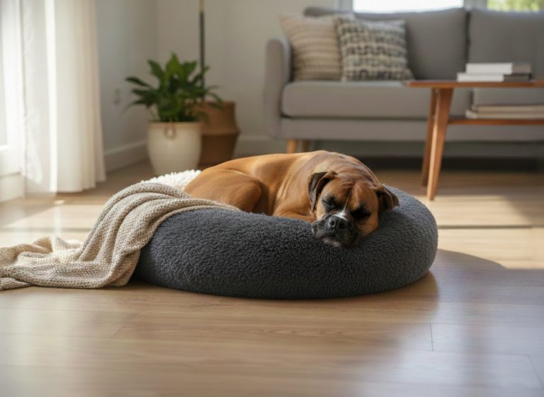 Hundebett - Donut-Hundebett - 100cm - alternatives Bild