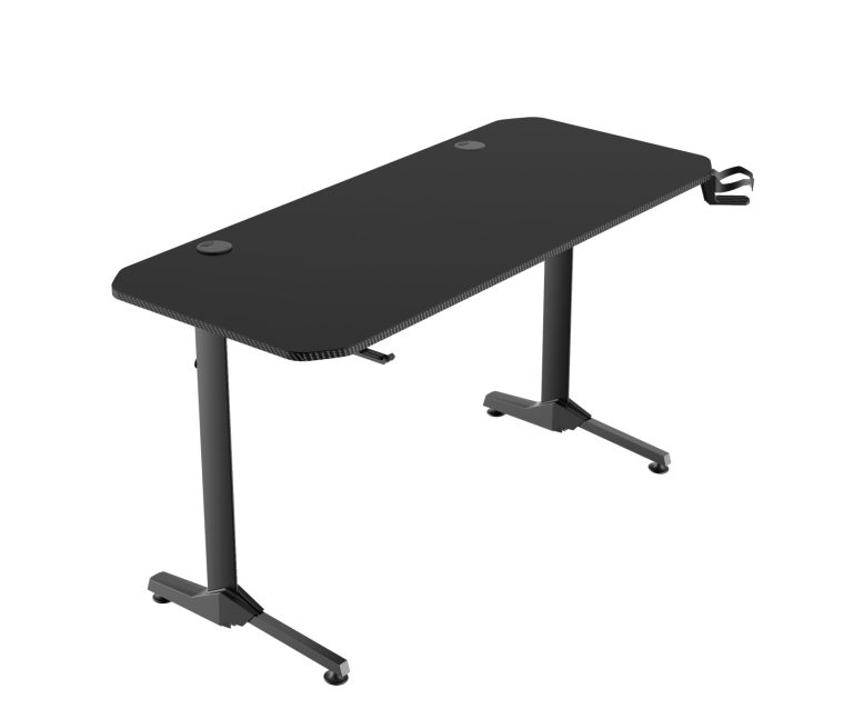 Spieletisch - Computertisch - 140 x 60 cm - volles Mauspad