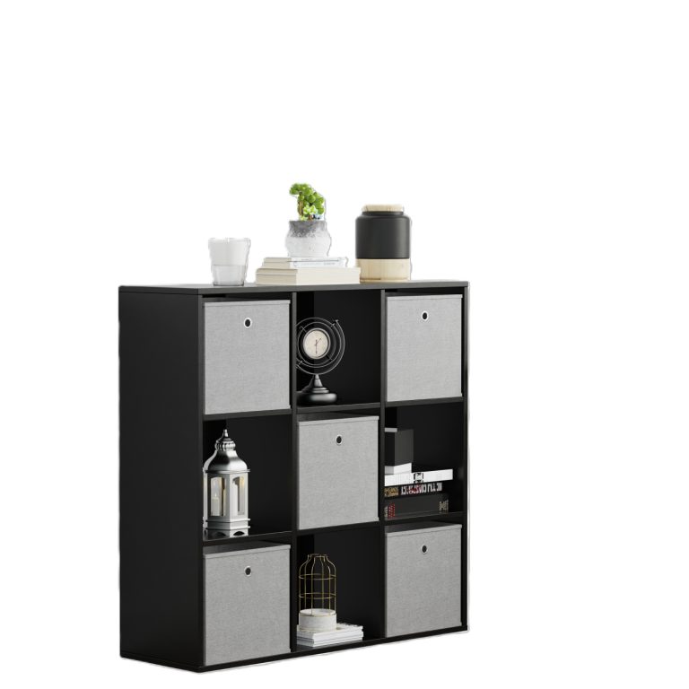 VDD – Fachschrank – Aufbewahrungsschrank – Wandschrank – Raumteiler – Schwarz