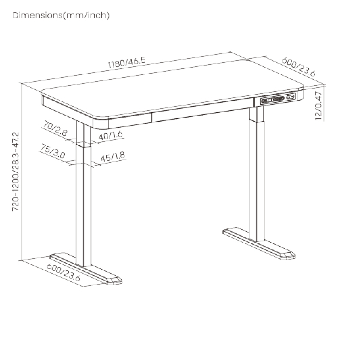 VDD Gaming Desk Premium - Steh-Sitz-Schreibtisch - Elektrisch höhenverstellbar - Gaming-Schreibtisch - VDD World DE VDD Gaming Desk Premium - Steh-Sitz-Schreibtisch - Elektrisch höhenverstellbar - Gaming-Schreibtisch - VDD World DE