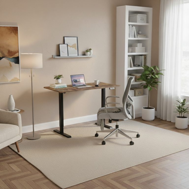 VDD – Schreibtisch – Sitz-Steh-Arbeitsplatz – Elektrisch verstellbar – 120 x 60 x 74 - alternatives Bild