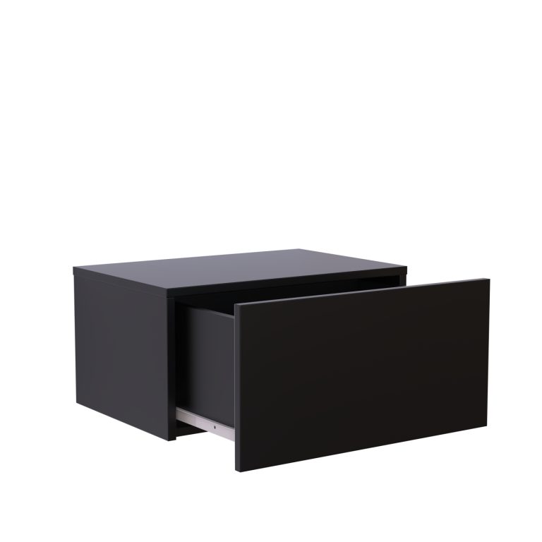 VDD – Nachttisch –  Nachttisch Modern – Nachttisch Schwebend – Schwarz
