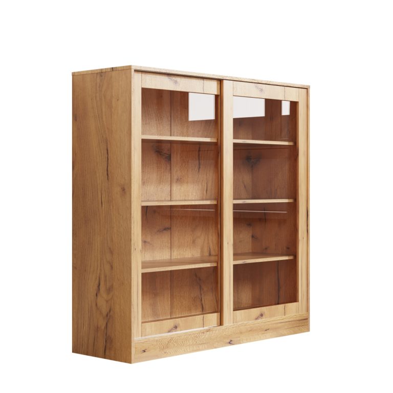 VDD – Vitrine – Vitrine mit Glas – Sideboard – Aufbewahrungsschrank