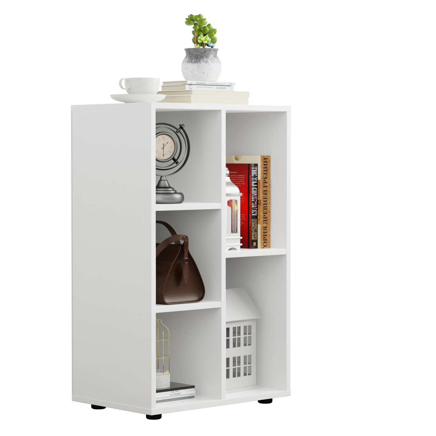 VDD - Garderobenschrank - Wandschrank - weiß - 5 Fächer - VDD World DE VDD - Garderobenschrank - Wandschrank - weiß - 5 Fächer - VDD World DE