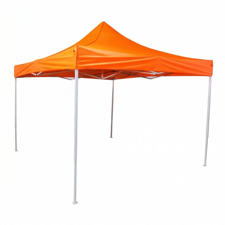 Partyzelt ORANGE 3m x 3m faltbar - alternatives Bild