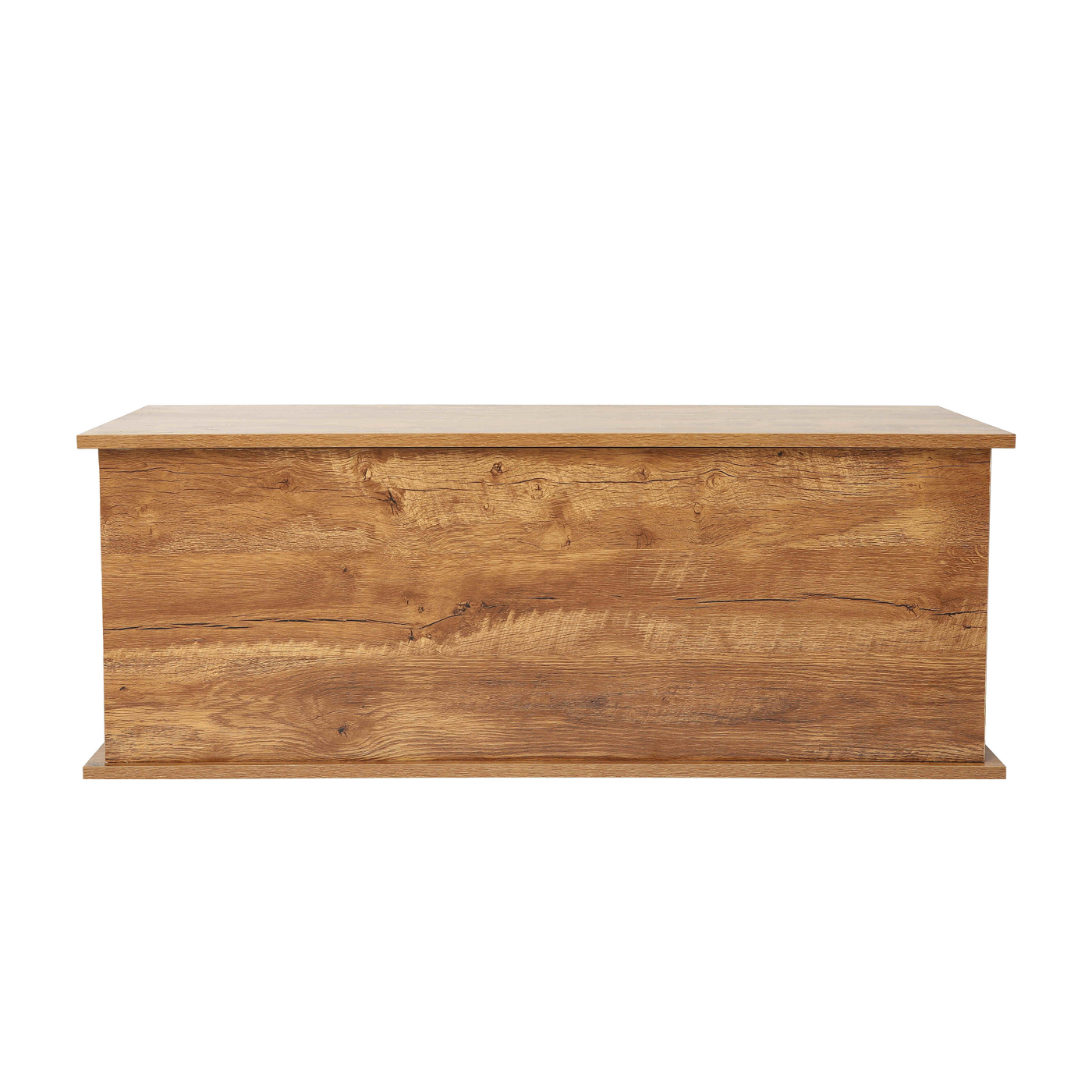 Aufbewahrungsbox - Spielzeugkiste - Deckenkiste - 100 cm breit - vintage braun - alternatives Bild