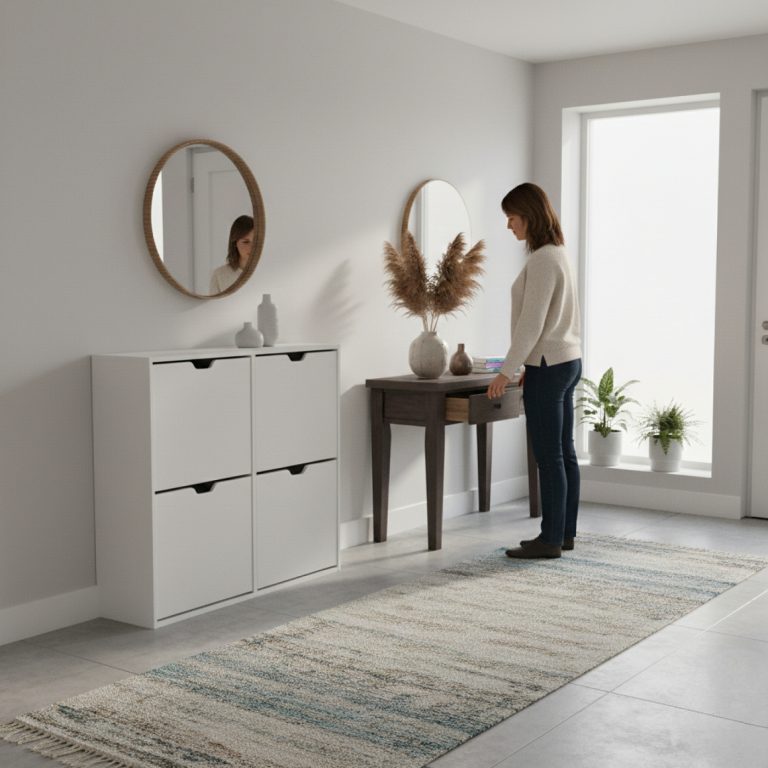 Wandregal Leiter Tough - Wandregal Bücherregal - Wandschrank - Industriell - 3 Lagerregale - VDD World DE
