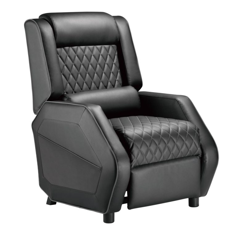 VDD – Gaming-Stuhl – Gaming-Stuhl – Gaming-Stuhl mit Fußstütze – Gaming-Stuhl schwarz