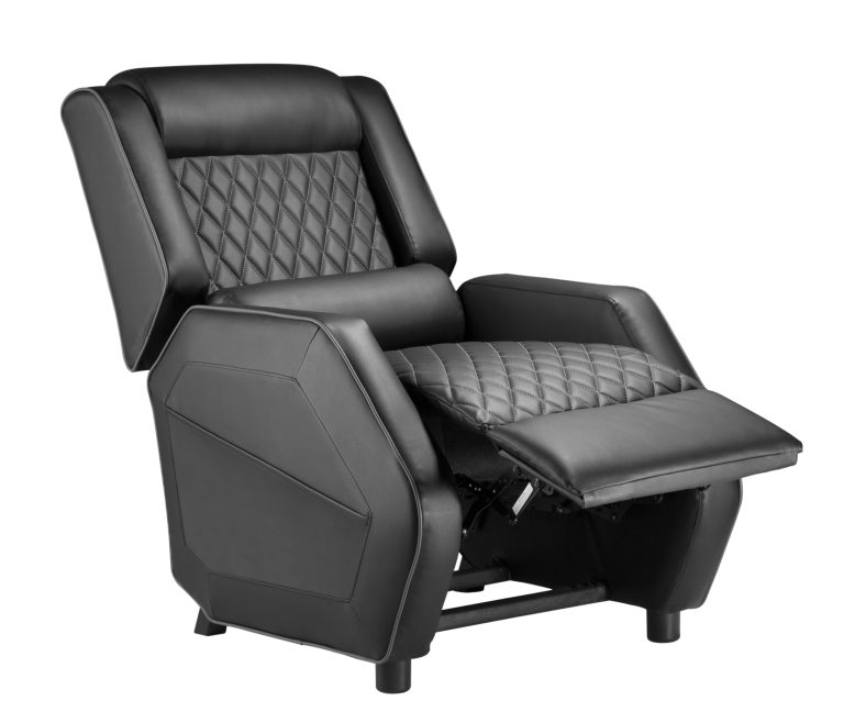 VDD – Gaming-Stuhl – Gaming-Stuhl – Gaming-Stuhl mit Fußstütze – Gaming-Stuhl schwarz - alternatives Bild