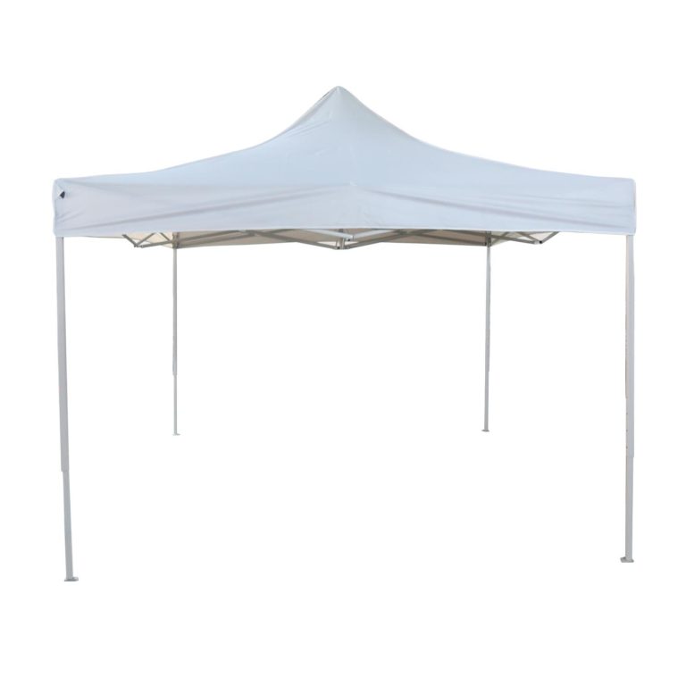 Partyzelt WEISS 3m x 3m faltbar