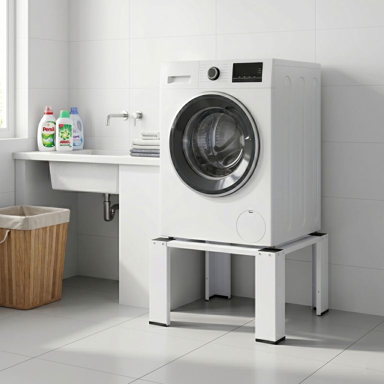 VDD – Waschmaschinenaufsatz – Aufsatzmöbel – Universalmodell – 250 kg Tragkraft - alternatives Bild
