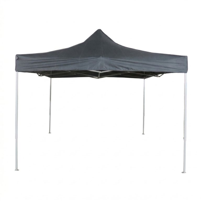 Partyzelt ANTHRAZIT grau 3m x 3m faltbar