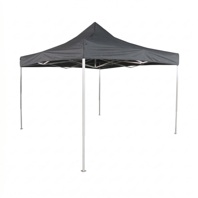 Partyzelt ANTHRAZIT grau 3m x 3m faltbar - alternatives Bild