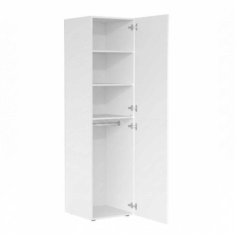 VDD – Kleiderschrank – Kleiderschrank weiß – Kleiderschrank – Kleiderschränke Schlafzimmer – Weiß