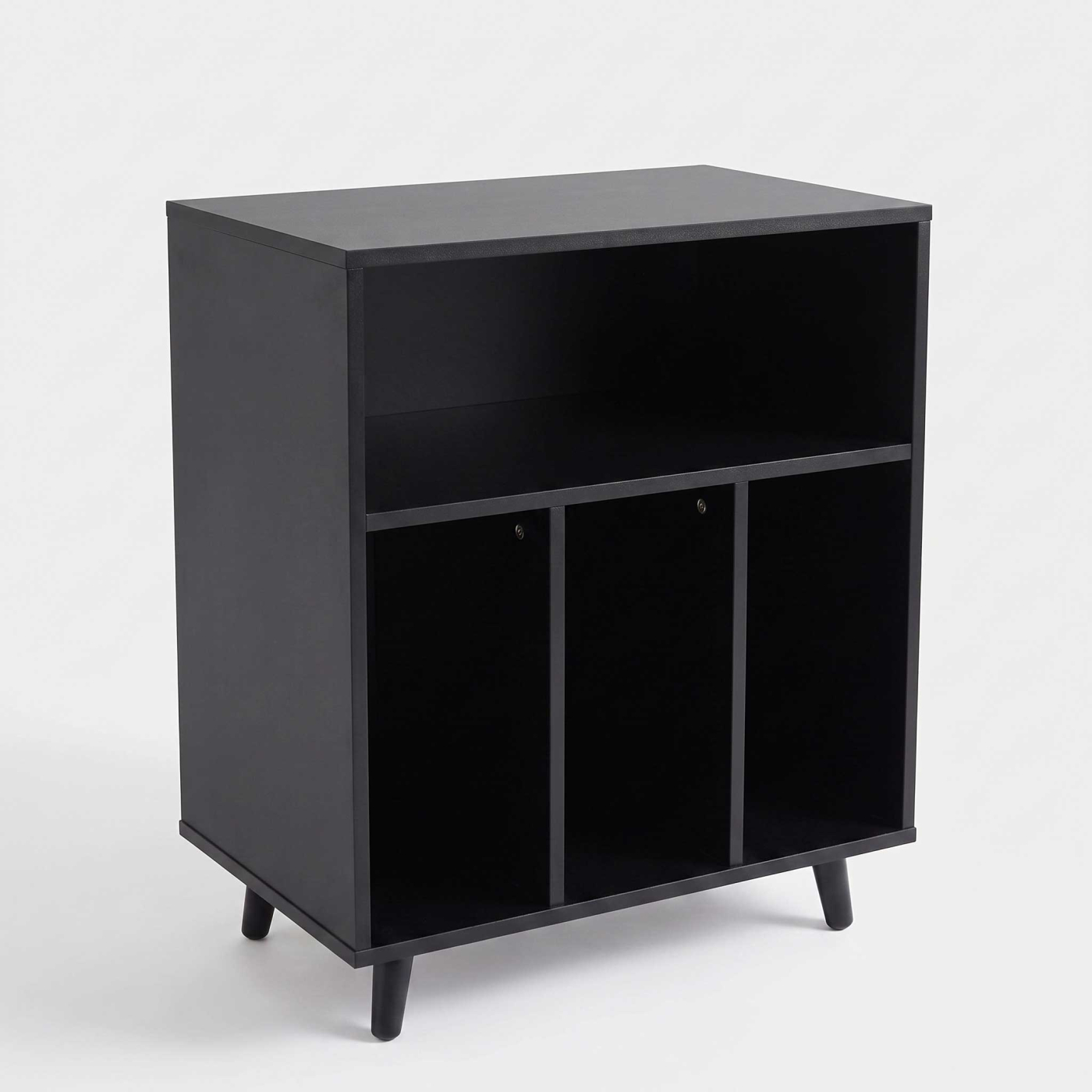 VDD – Schrank – Aufbewahrungsschrank – LP-Aufbewahrungssystem – LP-Schrank – Weiß