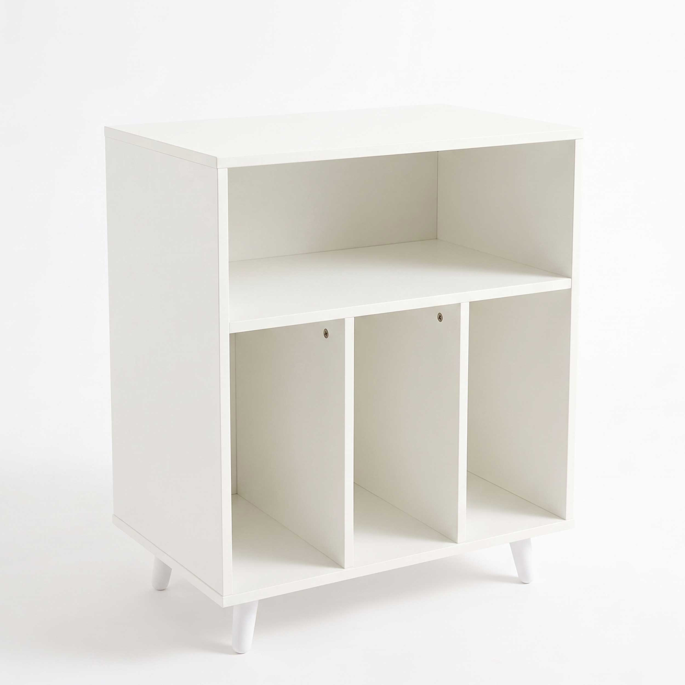 VDD – Schrank – Aufbewahrungsschrank – LP-Aufbewahrungssystem – LP-Schrank – Weiß