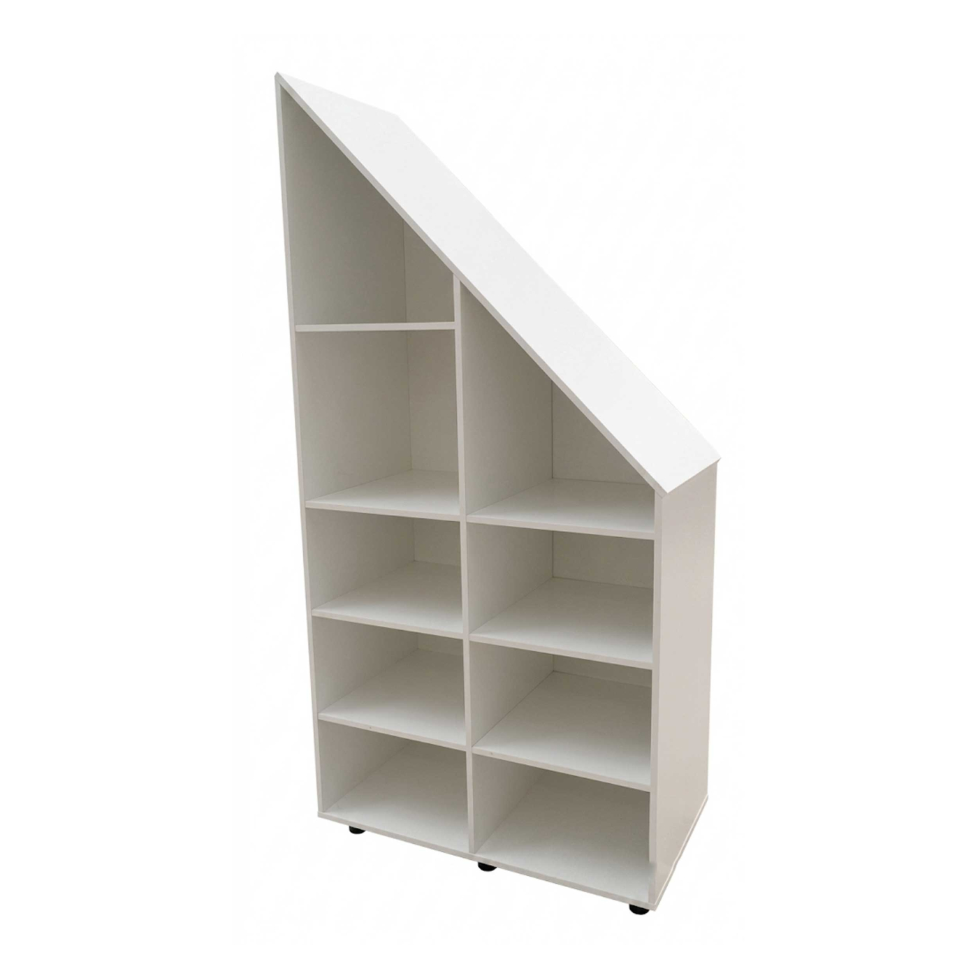 VDD – Schrank mit Nischen – Fachschrank – Schrank mit schräger Wand – Weiß