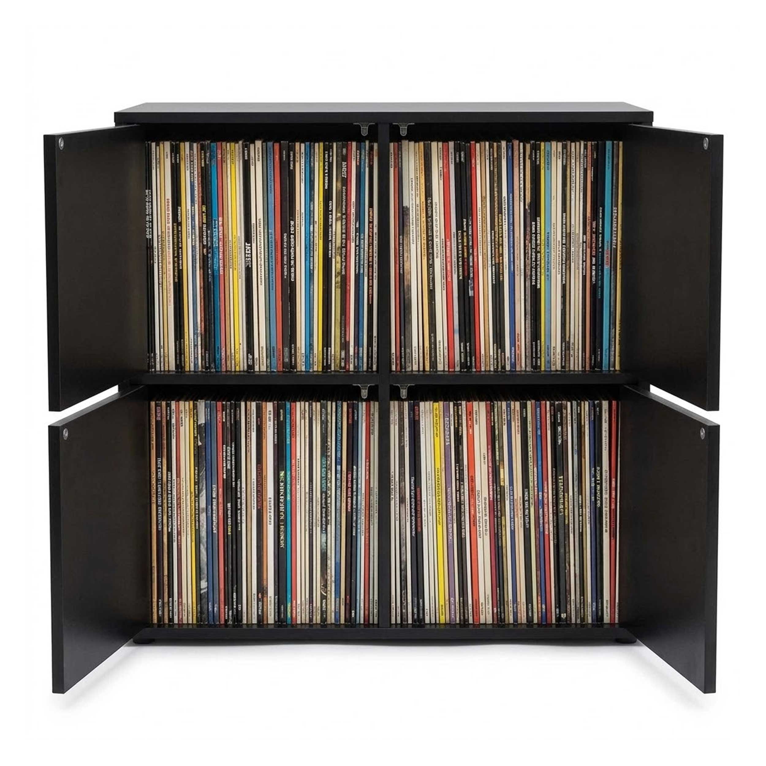 VDD – Vinylschrank – Aufbewahrungsschrank – LP-Aufbewahrung – Vinyl-Aufbewahrungsmöbel – Schwarz - VDD World DE VDD – Vinylschrank – Aufbewahrungsschrank – LP-Aufbewahrung – Vinyl-Aufbewahrungsmöbel – Schwarz - VDD World DE
