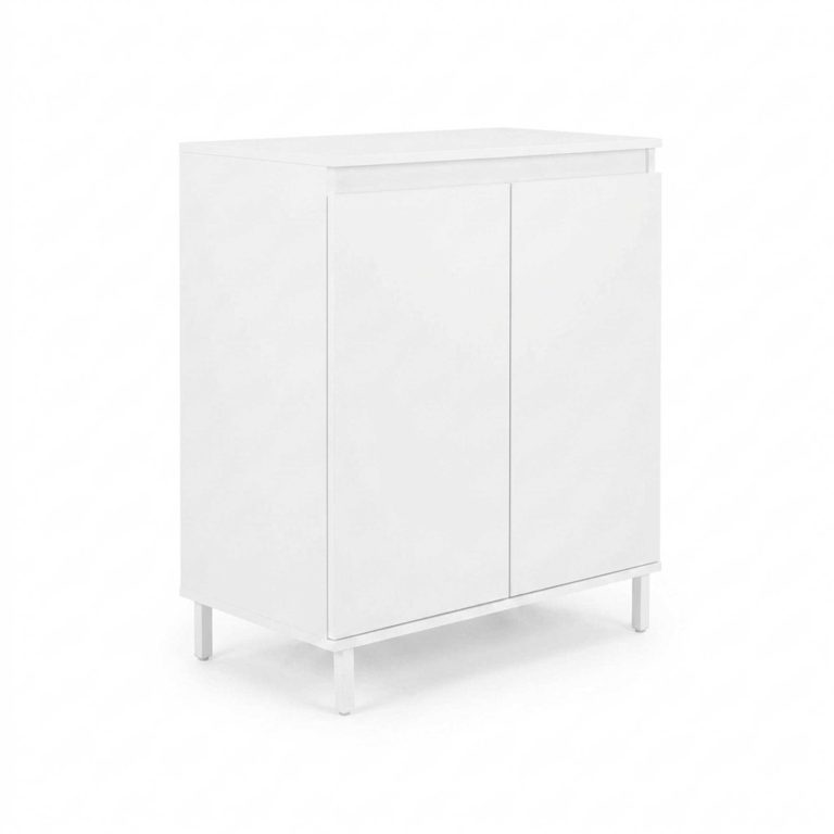 VDD – Schrank – Aufbewahrungsschrank – Wandmöbel – 70 x 40 x 82,5 cm – Weiß