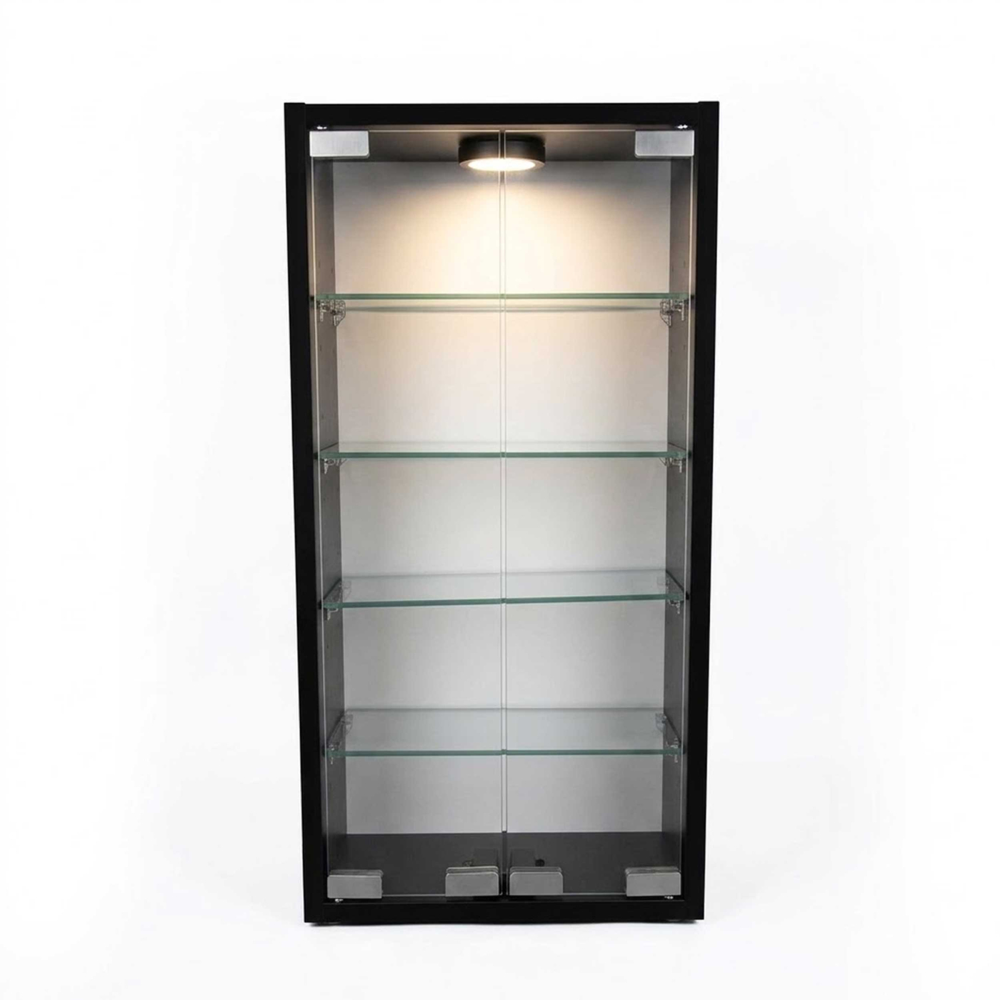 VDD – Vitrinenregal – Ausstellungsmöbel – LED-Vitrine – Schwarz - VDD World DE VDD – Vitrinenregal – Ausstellungsmöbel – LED-Vitrine – Schwarz - VDD World DE