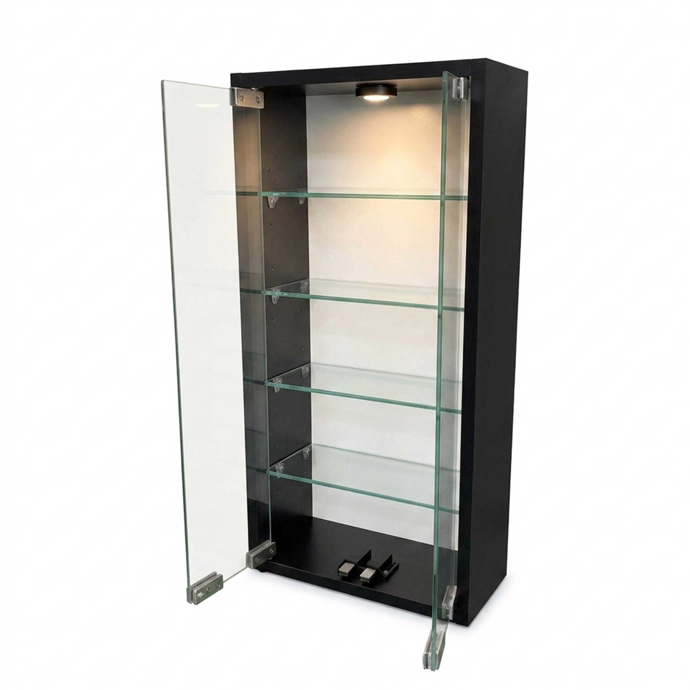 VDD – Vitrinenregal – Ausstellungsmöbel – LED-Vitrine – Schwarz - VDD World DE VDD – Vitrinenregal – Ausstellungsmöbel – LED-Vitrine – Schwarz - VDD World DE