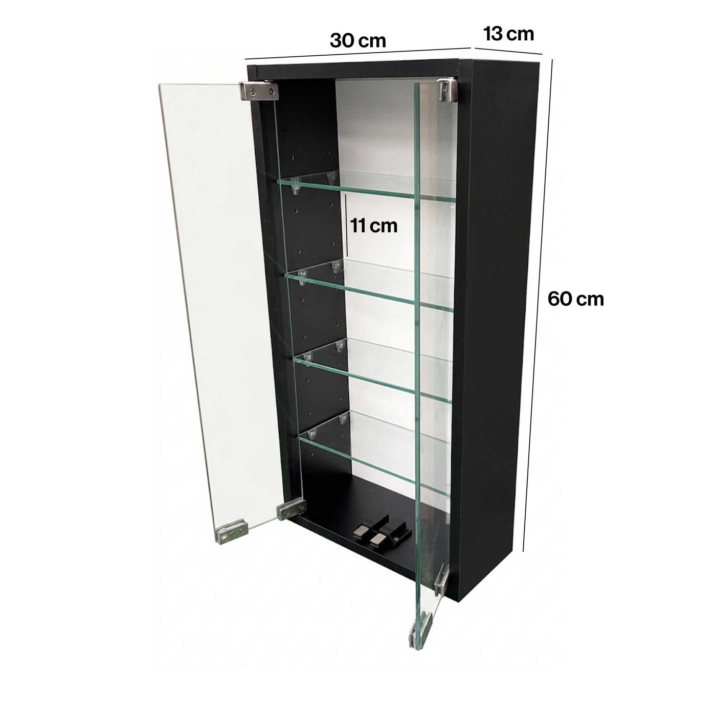 VDD – Vitrinenregal – Ausstellungsmöbel – LED-Vitrine – Schwarz - VDD World DE VDD – Vitrinenregal – Ausstellungsmöbel – LED-Vitrine – Schwarz - VDD World DE