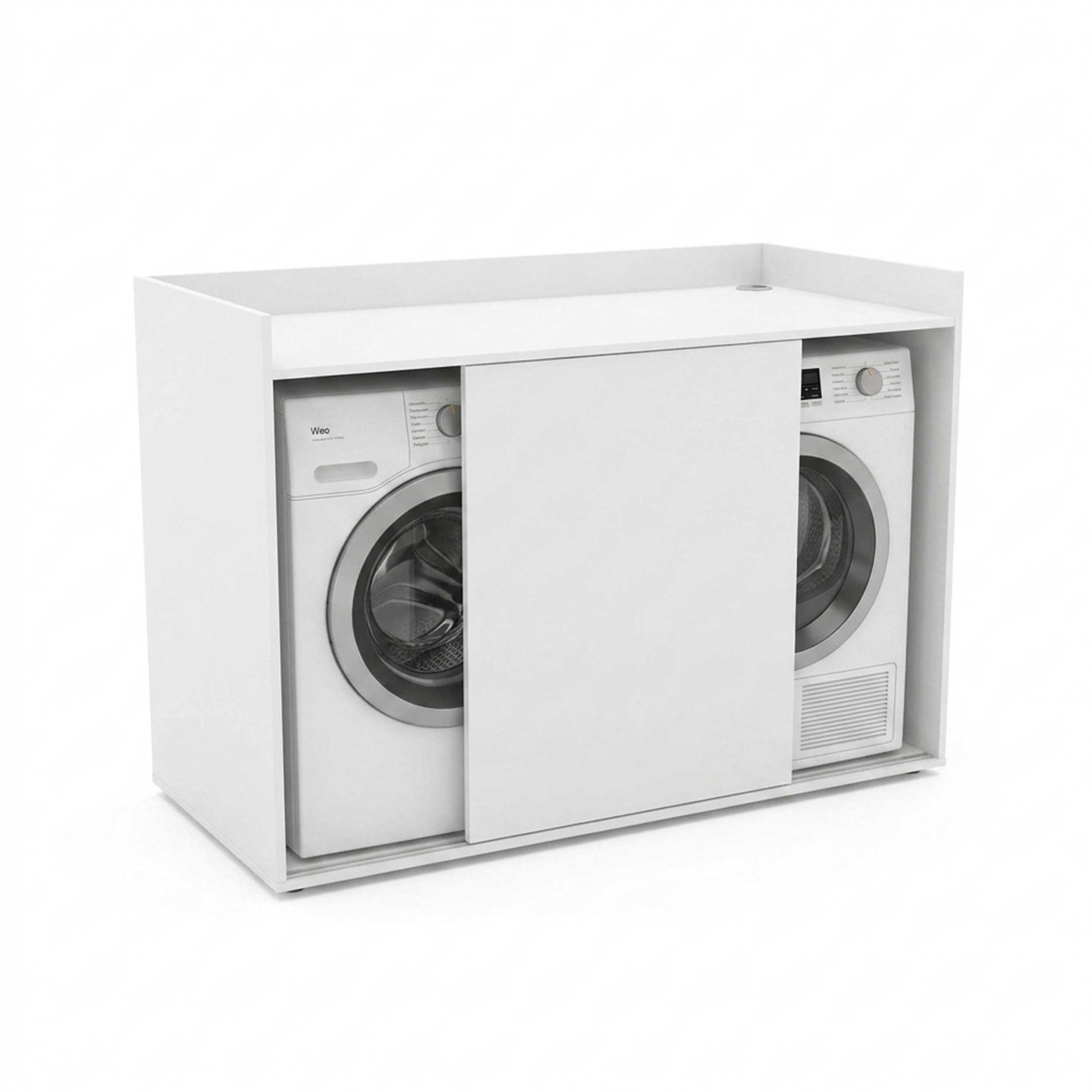 VDD – Waschmaschinen-Einbau – Waschmaschinenunterschrank – Waschschrank – Trockner-Möbel – Weiß - VDD World DE VDD – Waschmaschinen-Einbau – Waschmaschinenunterschrank – Waschschrank – Trockner-Möbel – Weiß - VDD World DE