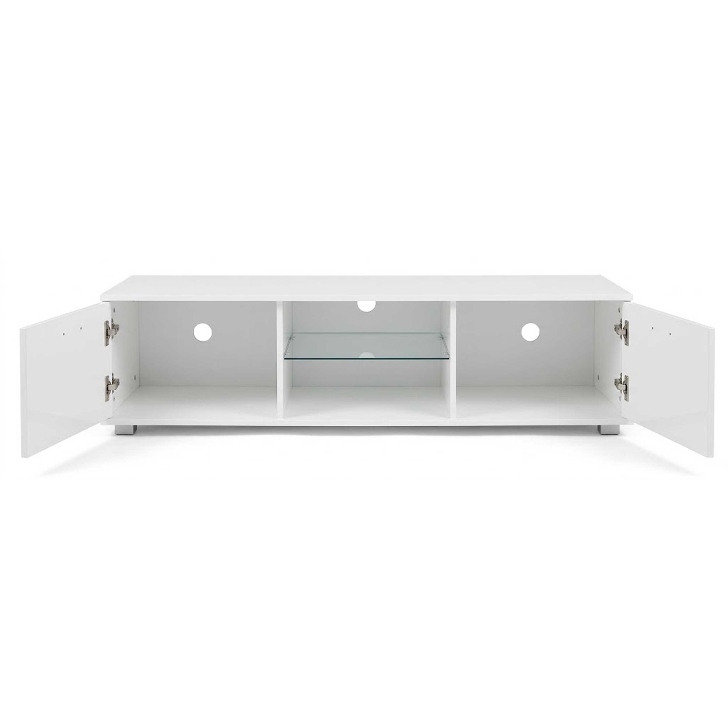 TV-Schrank TV-Schrank Tenus inkl. LED Korpus weiß Front weiß hochglanz - VDD World DE TV-Schrank TV-Schrank Tenus inkl. LED Korpus weiß Front weiß hochglanz - VDD World DE