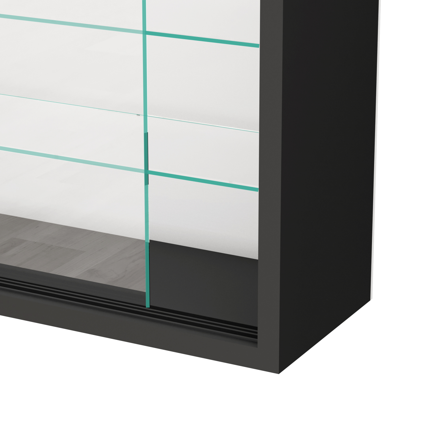 VDD – Vitrine – Vitrine mit Glas – Vitrine mit LED-Beleuchtung – Vitrine – 50 x 12 x 40 cm – Schwarz - VDD World DE VDD – Vitrine – Vitrine mit Glas – Vitrine mit LED-Beleuchtung – Vitrine – 50 x 12 x 40 cm – Schwarz - VDD World DE