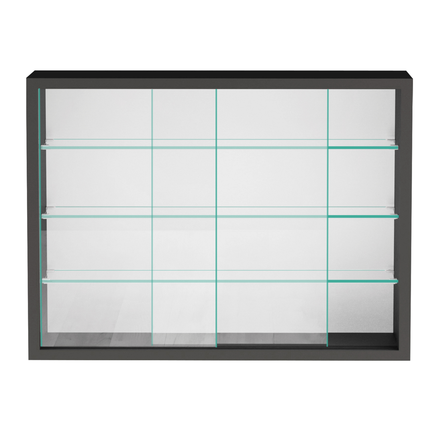 VDD – Vitrine – Vitrine mit Glas – Vitrine mit LED-Beleuchtung – Vitrine – 50 x 12 x 40 cm – Schwarz - VDD World DE VDD – Vitrine – Vitrine mit Glas – Vitrine mit LED-Beleuchtung – Vitrine – 50 x 12 x 40 cm – Schwarz - VDD World DE
