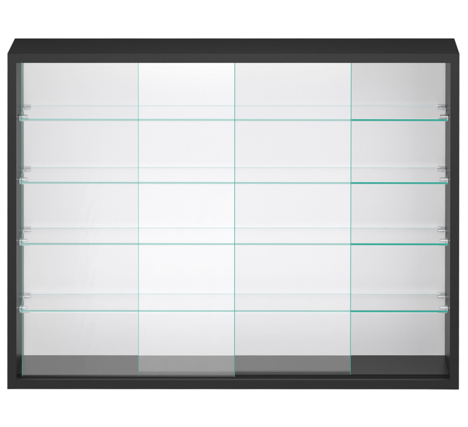 VDD – Vitrine – Vitrine mit Glas – Vitrine mit LED-Beleuchtung – Vitrine – 75 x 14 x 55 cm – Schwarz - VDD World DE VDD – Vitrine – Vitrine mit Glas – Vitrine mit LED-Beleuchtung – Vitrine – 75 x 14 x 55 cm – Schwarz - VDD World DE