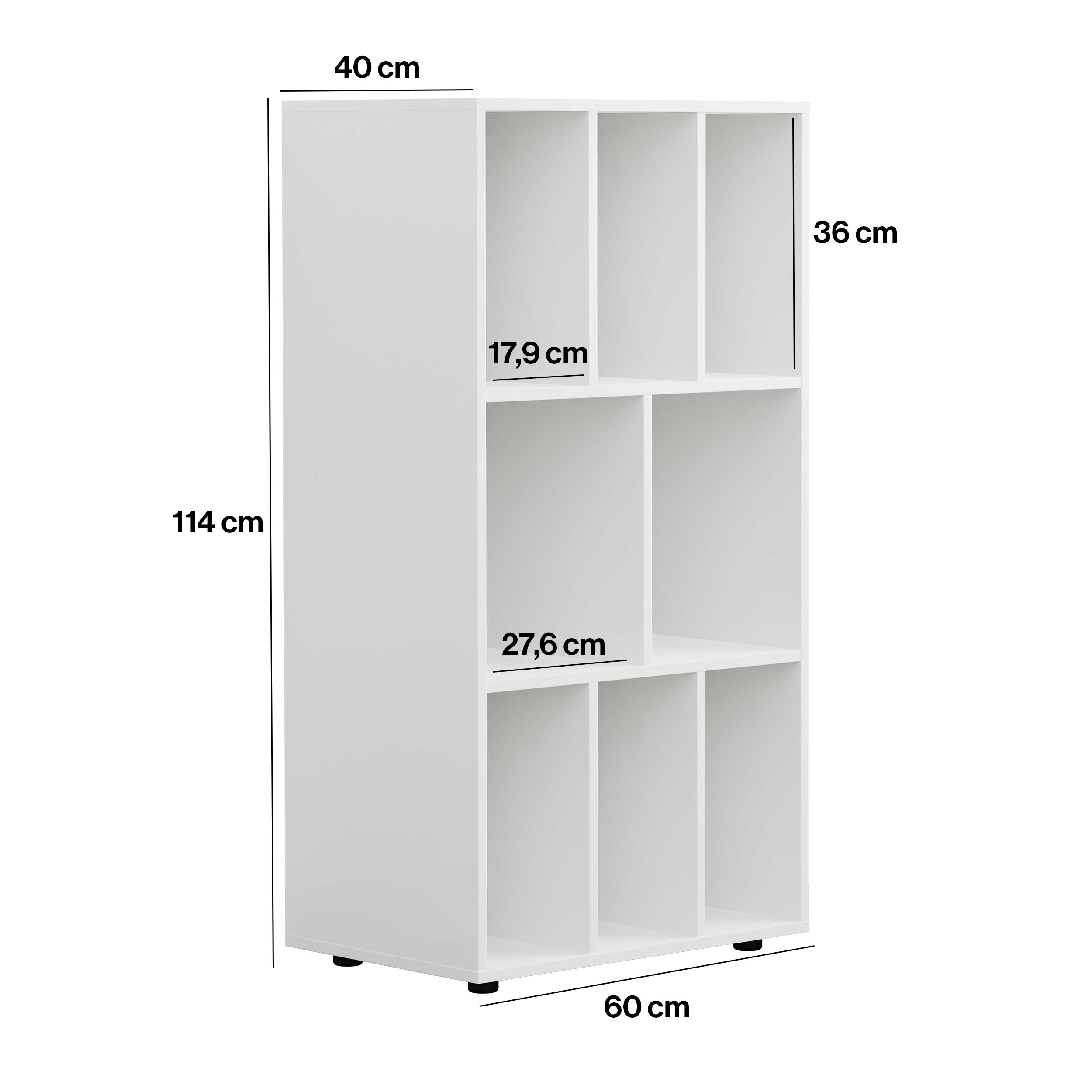 LP-Schallplattenschrank - Plattenschrank - Aufbewahrungsregal - Plattenregal - Bücherregal – Weiß - VDD World DE LP-Schallplattenschrank - Plattenschrank - Aufbewahrungsregal - Plattenregal - Bücherregal – Weiß - VDD World DE