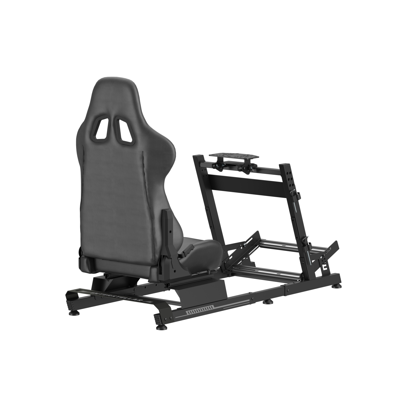 VDD Gaming – Kompletter Rennsimulator – Schwarz - alternatives Bild