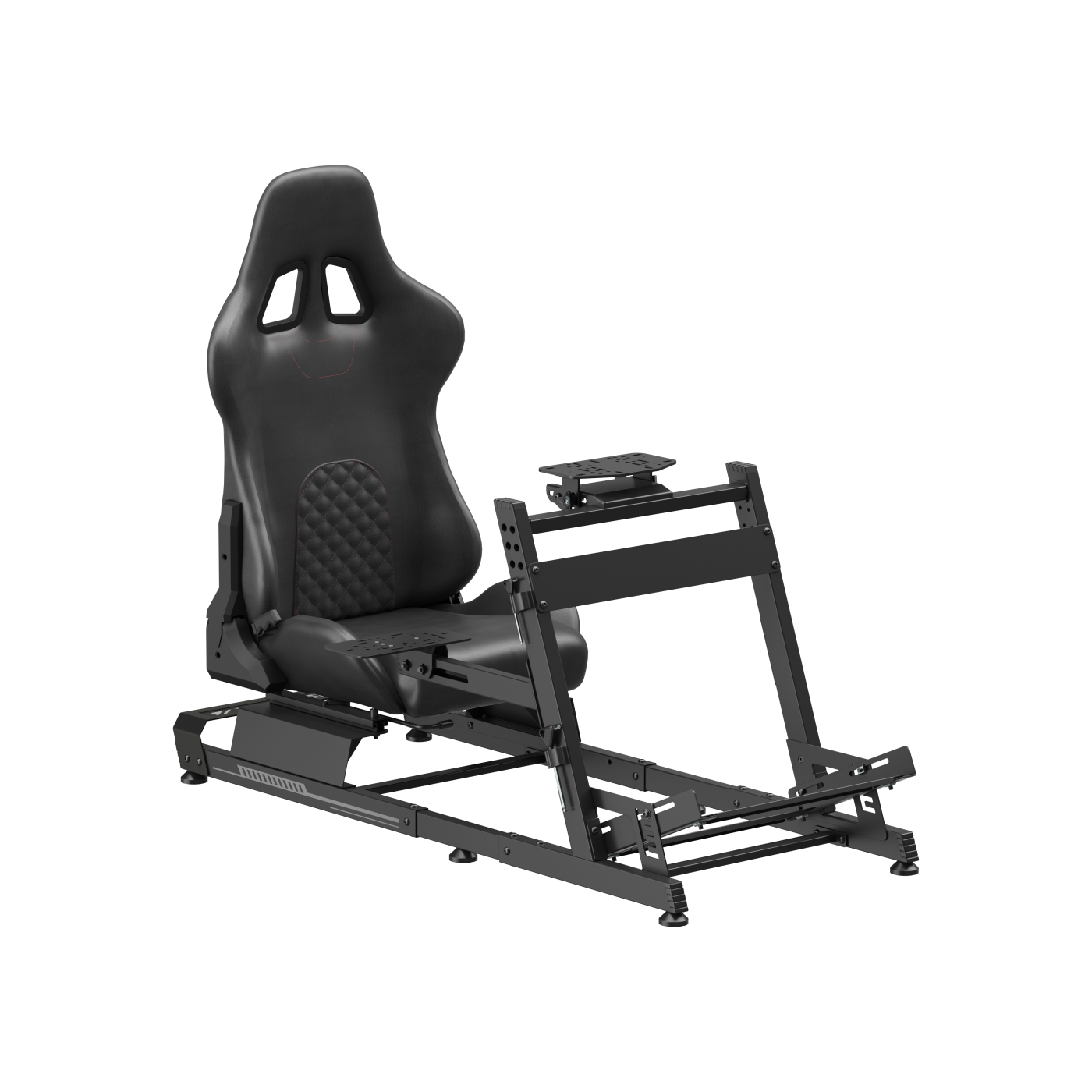 VDD Gaming – Vollständig verstellbares Racing-Cockpit – Schwarz