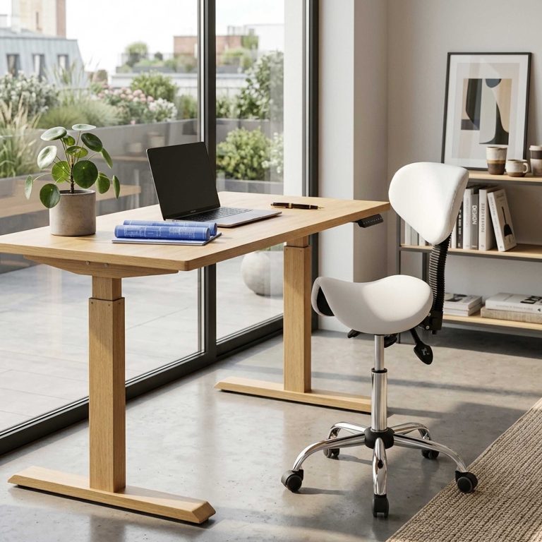 Schwarzer Barstuhl – stilvoll und verstellbar – modernes Design – Set aus zwei Barhockern - VDD World DE
