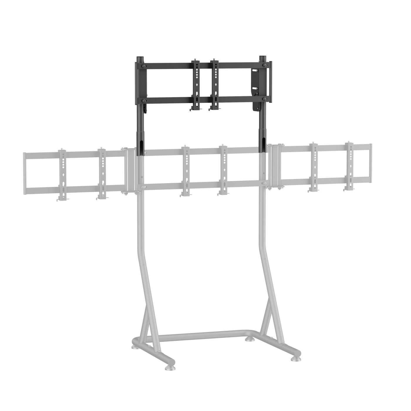 VDD – Monitorständer-Erweiterung für Sim-Racing – Zusatz-Monitorständer – 24–32 Zoll – Schwarz - VDD World DE VDD – Monitorständer-Erweiterung für Sim-Racing – Zusatz-Monitorständer – 24–32 Zoll – Schwarz - VDD World DE
