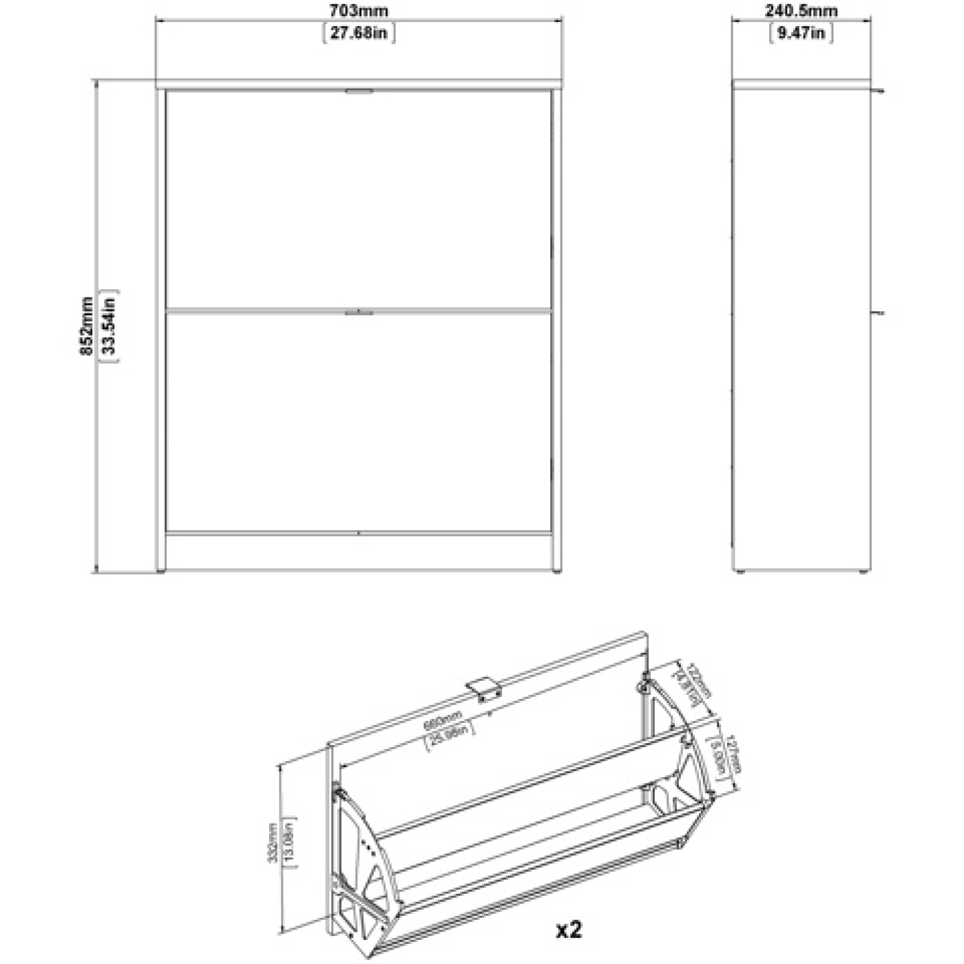 VDD – Schuhschrank – Schuhregal – Aufbewahrungsmöbel – Schwarz - VDD World DE VDD – Schuhschrank – Schuhregal – Aufbewahrungsmöbel – Schwarz - VDD World DE
