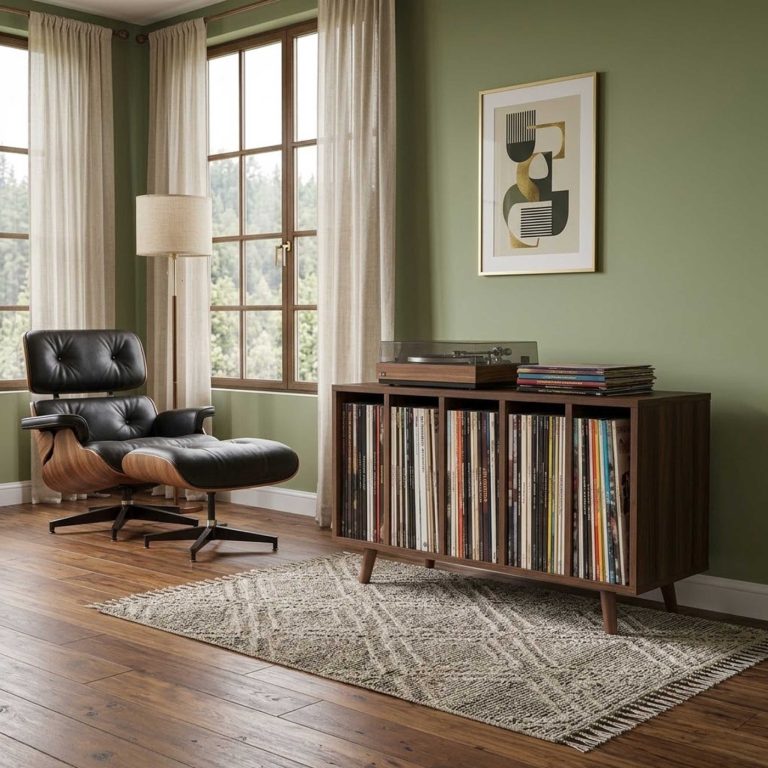 VDD – Vinylschrank – LP-Möbel – Regalschrank – Sideboard – Wandschrank - alternatives Bild
