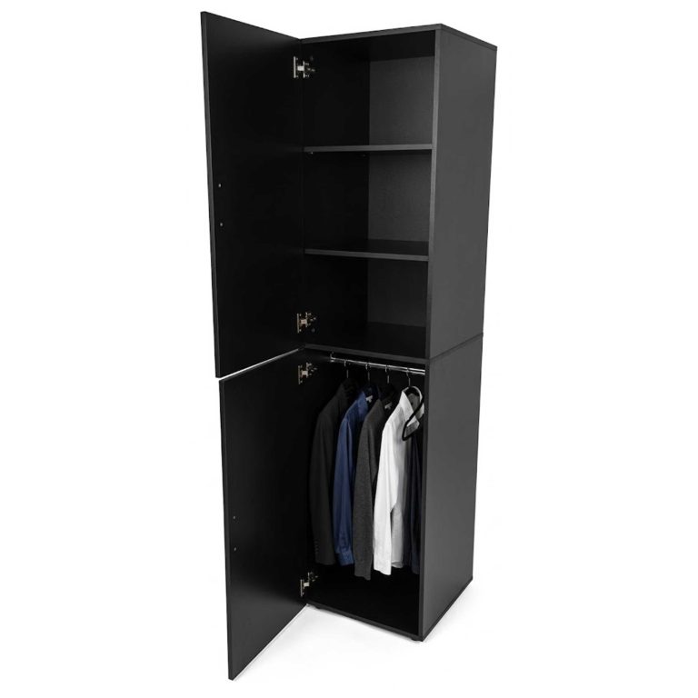 VDD – Kleiderschrank – Aufbewahrungsmöbel – Kleiderschrank mit Hängemöglichkeit – Schrank