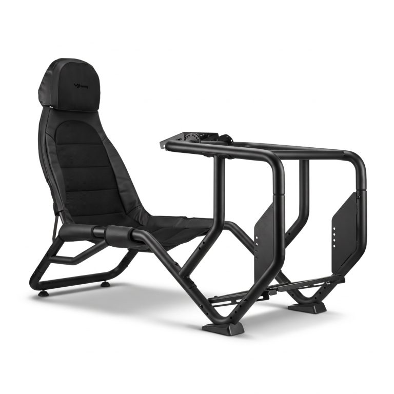 VDD Gaming – Sim-Racing-Cockpit – Kompaktes Sim-Racing-Cockpit – F1-Sim-Racing – Schwarz
