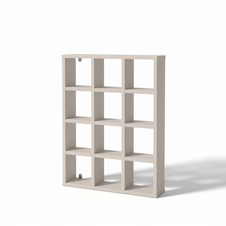 VDD – Wandschrank mit 12 Fächern – Cashmere – Dänische Qualität – 45,5 x 10,1 x 59,5 cm